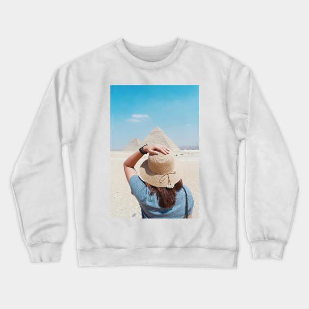 pyramids Crewneck Sweatshirt by Billionairestore